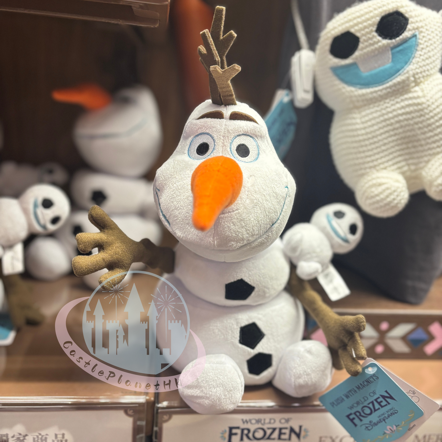 "Pre-Order" HKDL - Olaf Magnet Plush, Frozen