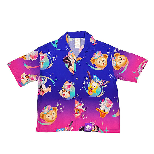 "Pre-Order" HKDL - Mickey & Friends Camp Shirt for Adults, HKDL 20th Anniversary Grand Celebration
