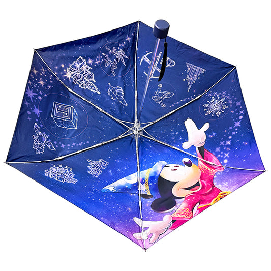 "Pre-Order" HKDL - Sorcerer Mickey Foldable Umbrella (Sorcerer Mickey 2025)