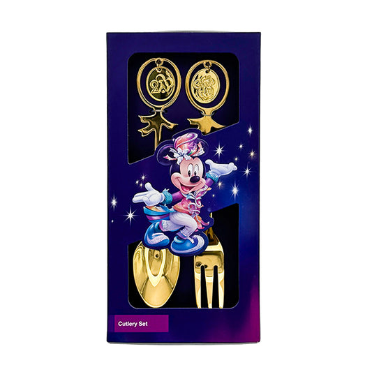 "Pre-Order" HKDL - Mickey & Friends Cutlery Set, HKDL 20th Anniversary Grand Celebration