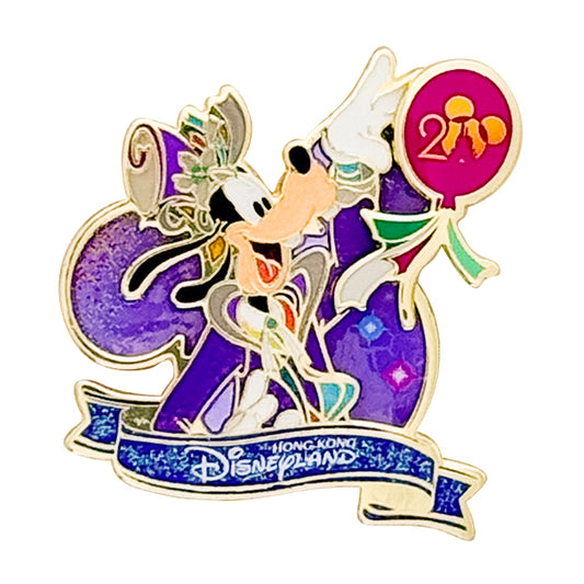 "Pre-Order" HKDL - Goofy Pin, HKDL 20th Anniversary Grand Celebration