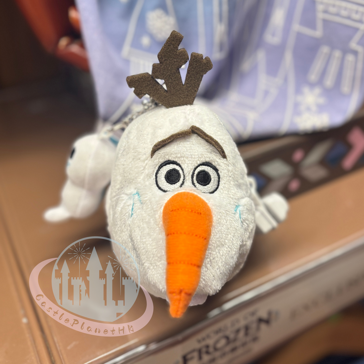"Pre-Order" HKDL - Olaf Plush Pouch Bag Charm, Frozen