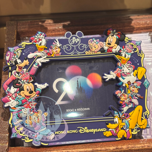 HKDL - Mickey & Friends Magnet Frame, HKDL 20th Anniversary Grand Celebration【READY STOCK】