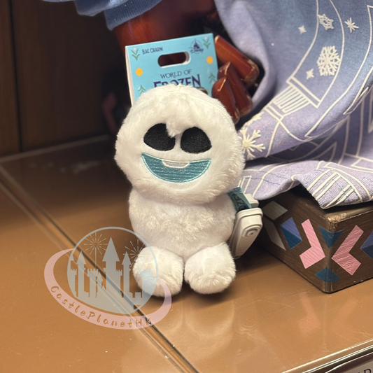 "Pre-Order" HKDL - Snowgie Plush Pouch Bag Charm, Frozen