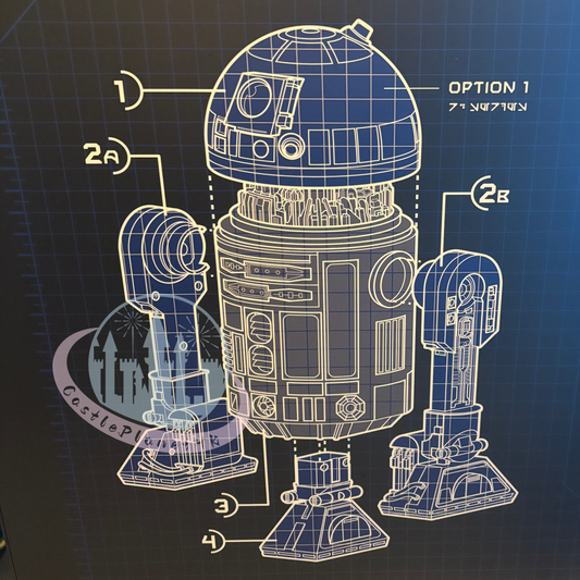 "Pre-Order" HKDL - DROID FACTORY Build Your Own Droid, Star Wars Droid Factory Figure
