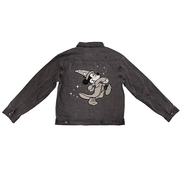 “Pre-order” HKDL - Sorcerer Mickey Grey Denim Jacket for Men
