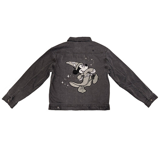 “Pre-order” HKDL - Sorcerer Mickey Grey Denim Jacket for Men