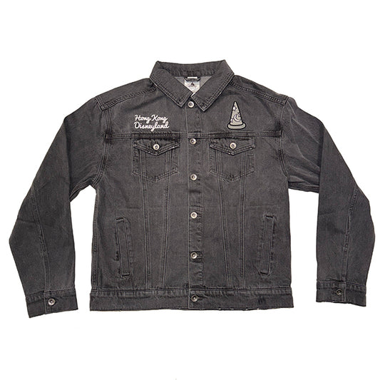 “Pre-order” HKDL - Sorcerer Mickey Grey Denim Jacket for Men