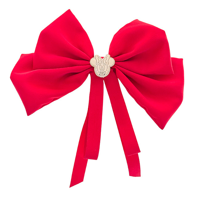 "Pre-Order" HKDL - Minnie Red Bow Hair Clip (Chinese New Year 2026)