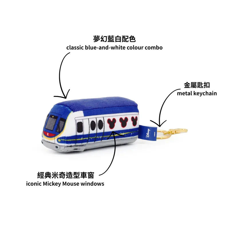 "Pre-Order" Other - Disneyland Resort Line Train Plush Keychain, MTR