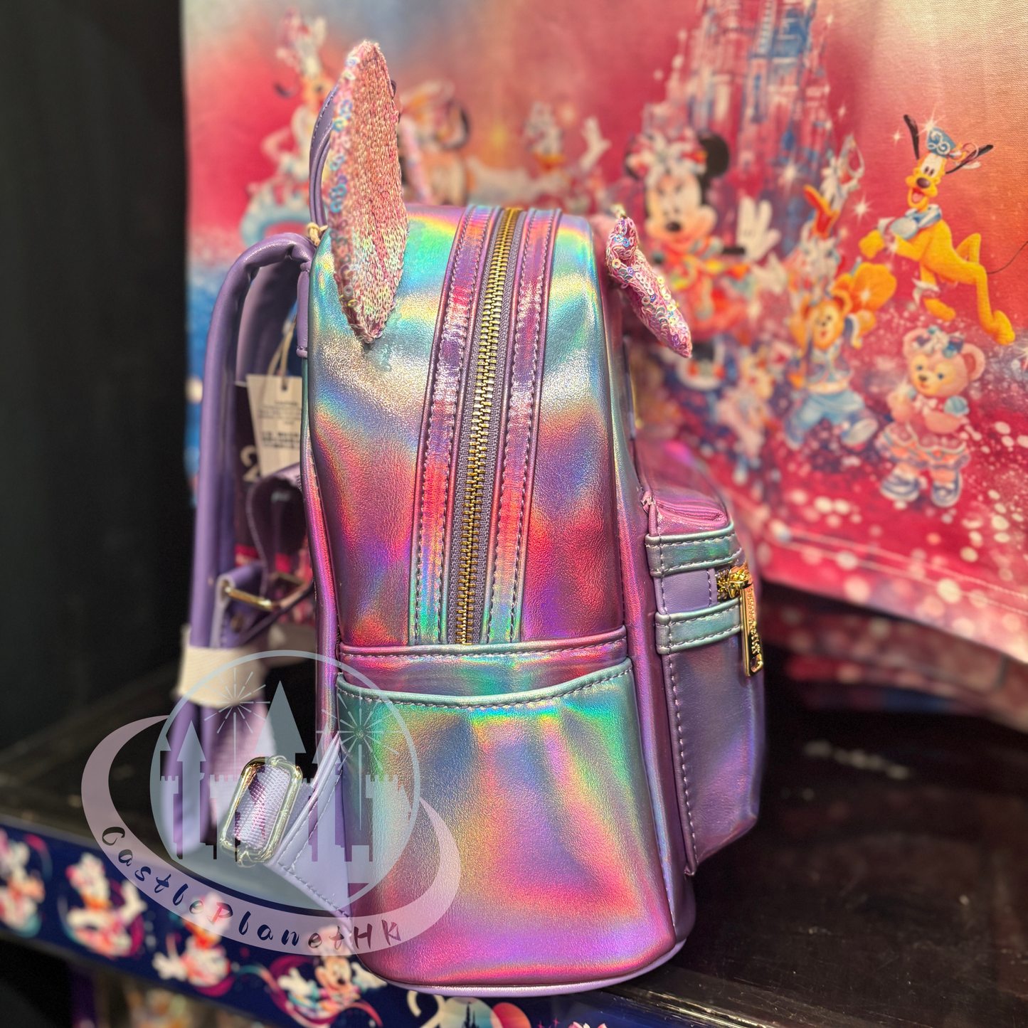 "Pre-Order" HKDL - Mickey Loungefly Mini Backpack, HKDL 20th Anniversary Grand Celebration