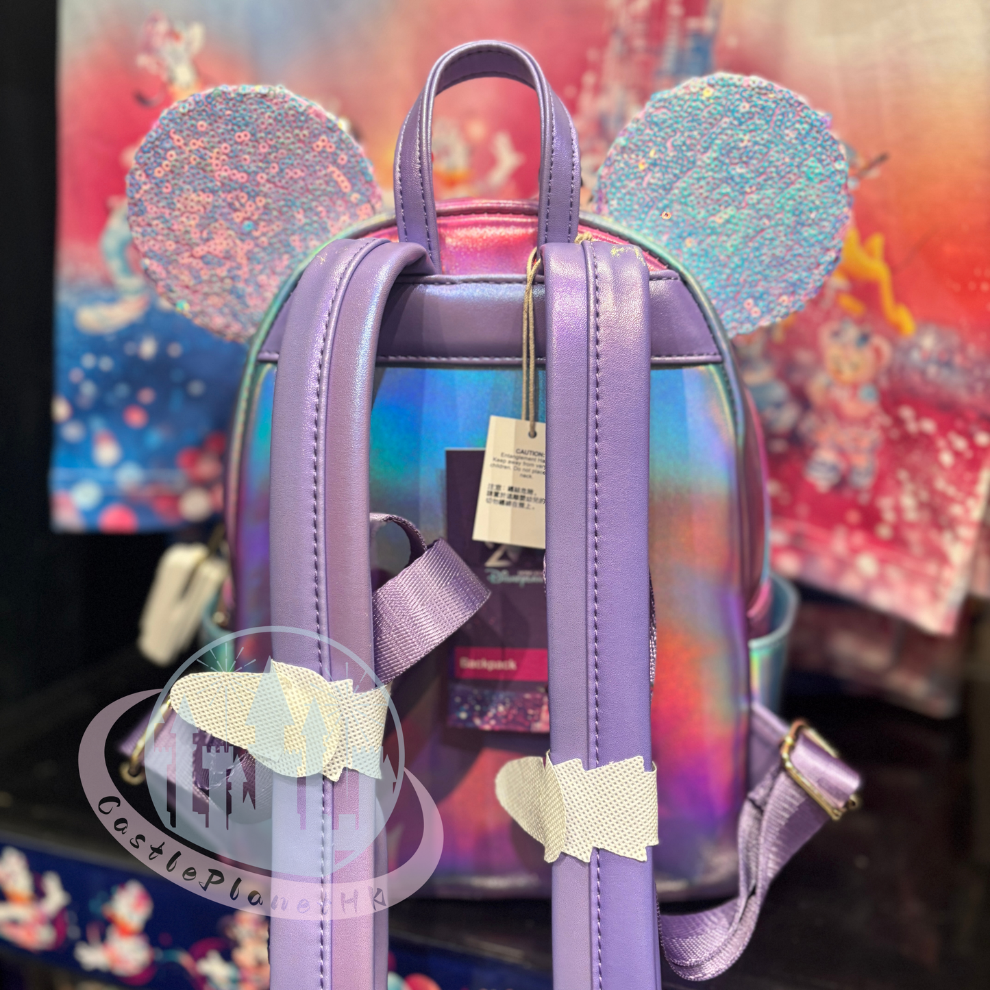 "Pre-Order" HKDL - Mickey Loungefly Mini Backpack, HKDL 20th Anniversary Grand Celebration