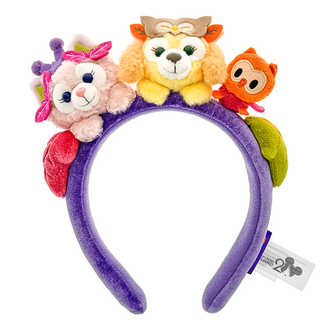 "Pre-Order" HKDL - LinaBell & CookieAnn Headband, Duffy & Friends - Halloween Party 2025