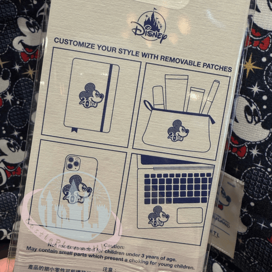 "Pre-Order" HKDL - Mickey Mouse Ironing/Sewing Applique/Fabric Patch, FDMTL Collection (HKDL 20th Anniversary Grand)