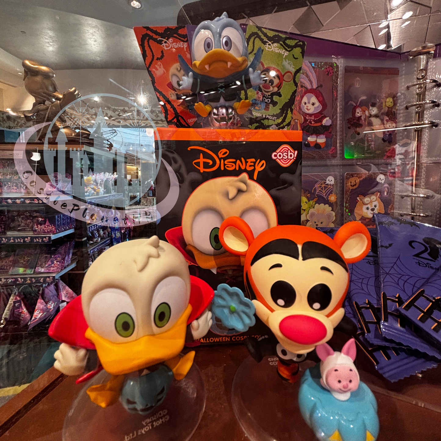 “Pre-Order” Other - Disney Mickey & Friends Halloween Pumpkin Figures Blind Box, COSBI