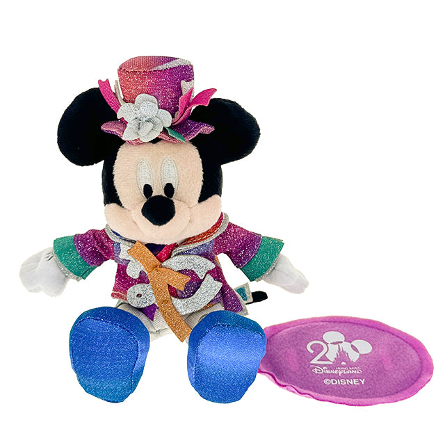 HKDL - Mickey Magnetic Shoulder Pal Plush, HKDL 20th Anniversary Grand Celebration【READY STOCK】
