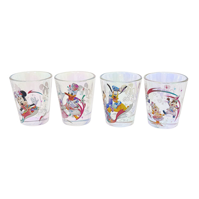 "Pre-Order" HKDL - Mickey & Friends Shot Glass Set, HKDL 20th Anniversary Grand Celebration