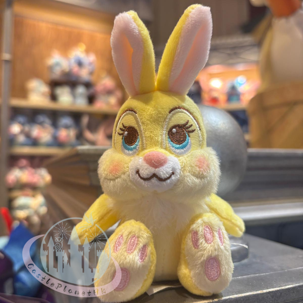 HKDL - Miss Bunny Magnetic Shoulder Pal Plush, PASTEL BUNNIES【Ready Stock】