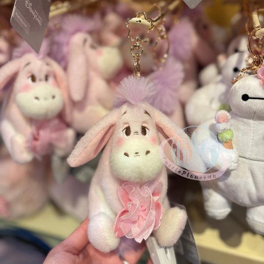 "Pre-Order" HKDL - Eeyore Plush Keychain With No Pearl (SAKURA 2025)