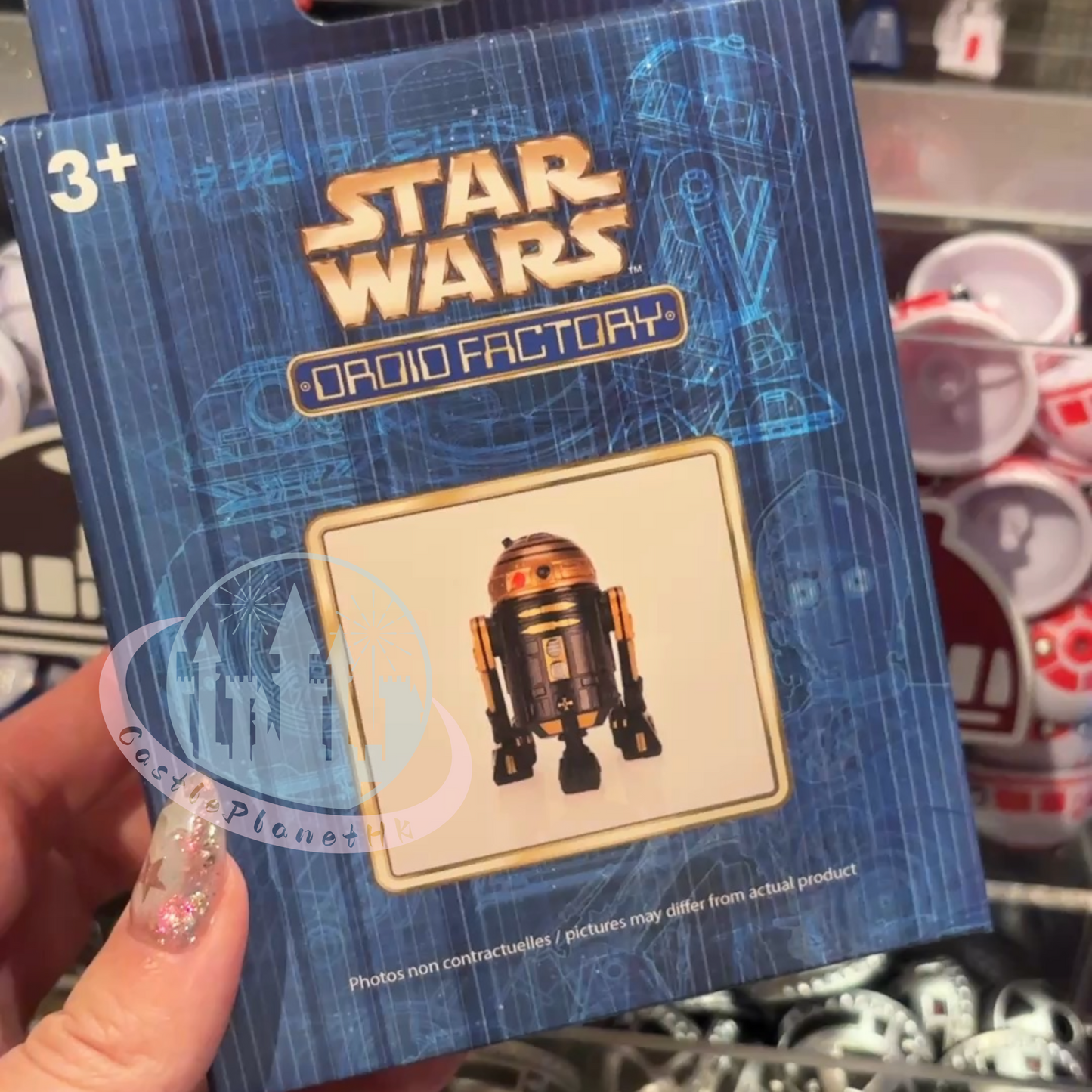 "Pre-Order" HKDL - DROID FACTORY Build Your Own Droid, Star Wars Droid Factory Figure