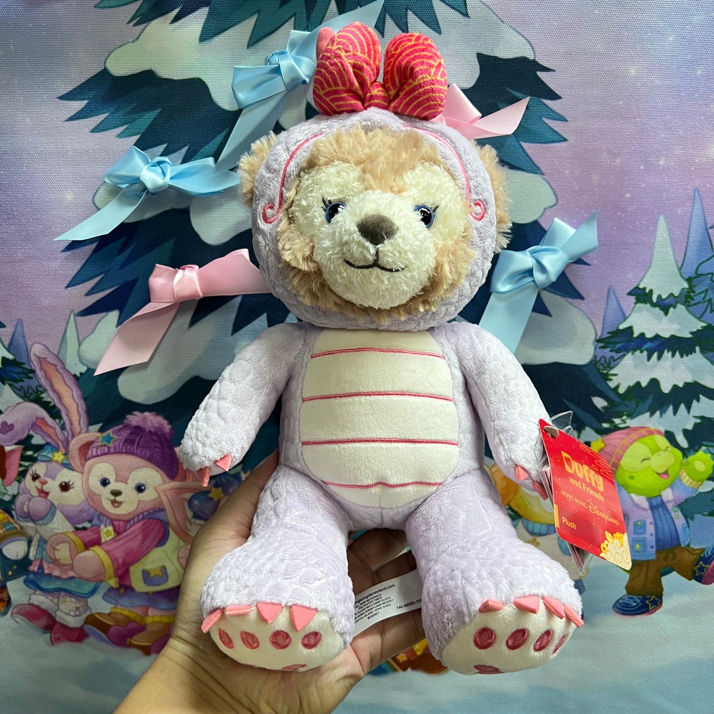 HKDL - Year of Dragon ShellieMay Plush (Duffy and Friends Chinese New Year 2024)【Ready Stock】