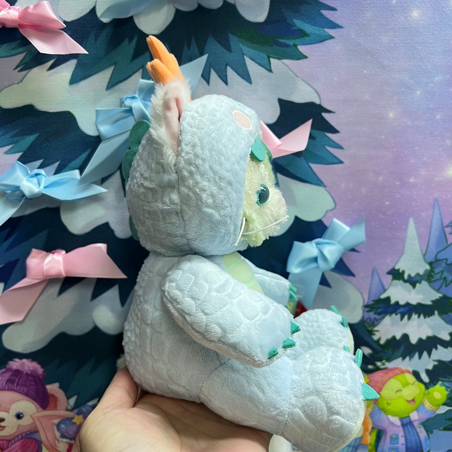HKDL - Year of Dragon Gelatoni Plush (Duffy and Friends Chinese New Year 2024)【Ready Stock】