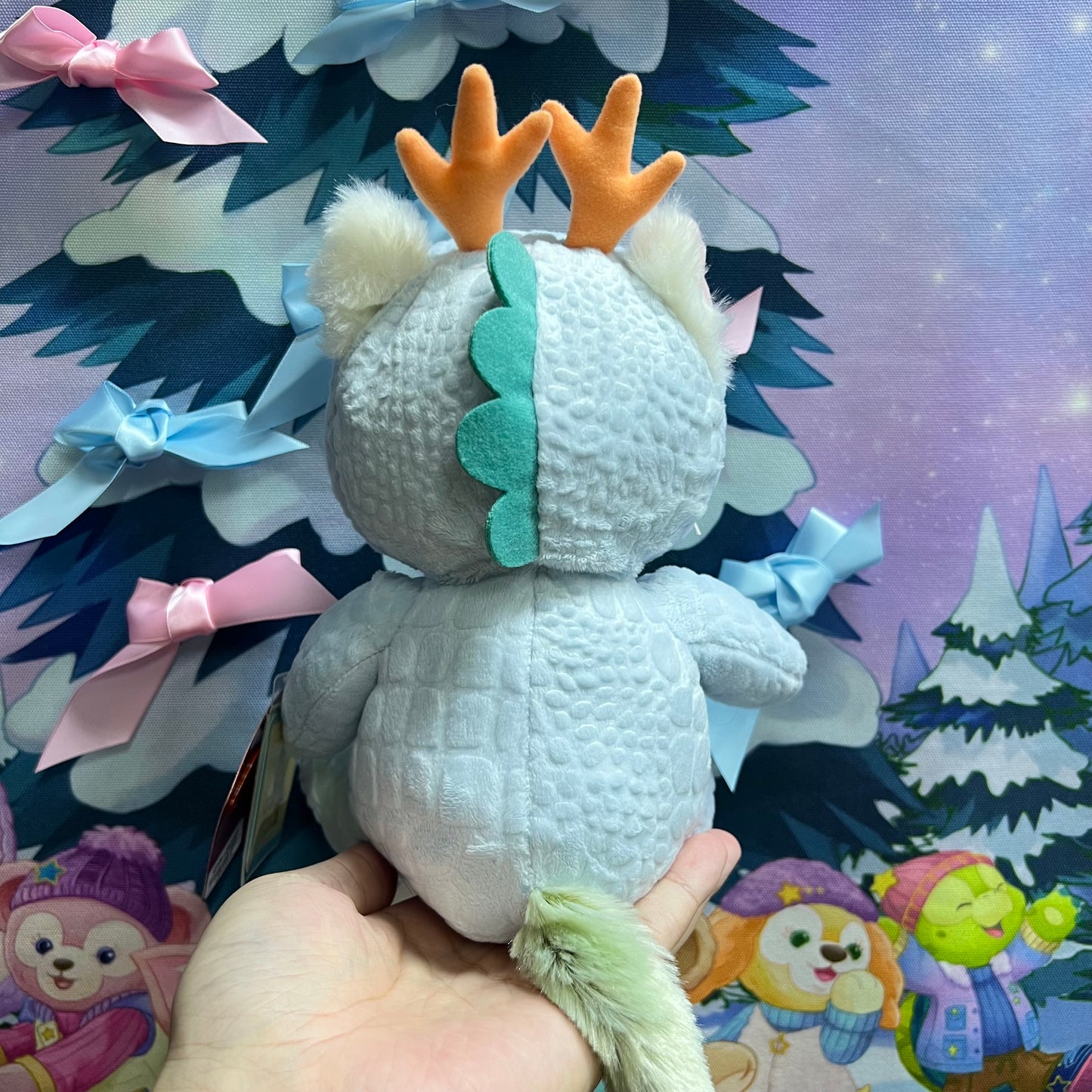 HKDL - Year of Dragon Gelatoni Plush (Duffy and Friends Chinese New Year 2024)【Ready Stock】