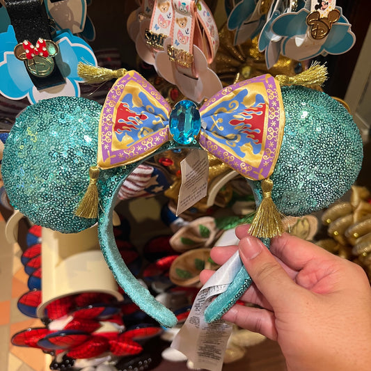 “Pre-order” HKDL/TDR - Aladdin Jasmine Princess Ears Headband