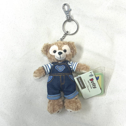 HKDL - Duffy Denim Jeans Plush Keychain (Denim series)【Ready Stock】