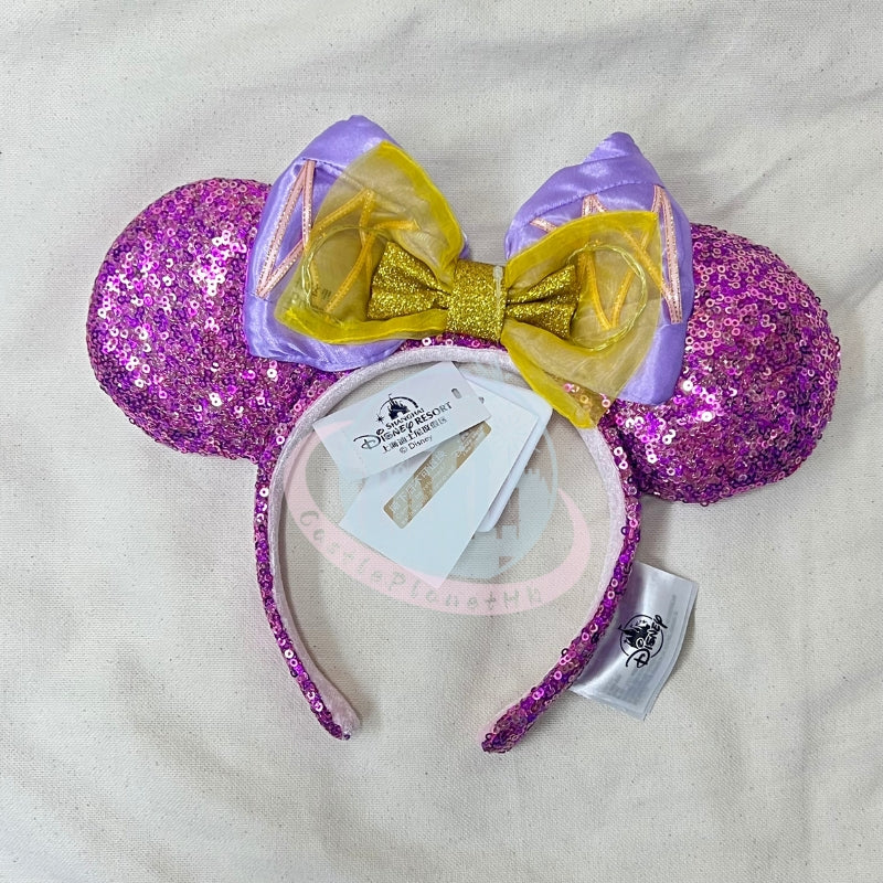 Disney Shanghai Purple Light Up Raputzel outlet Ears Headband