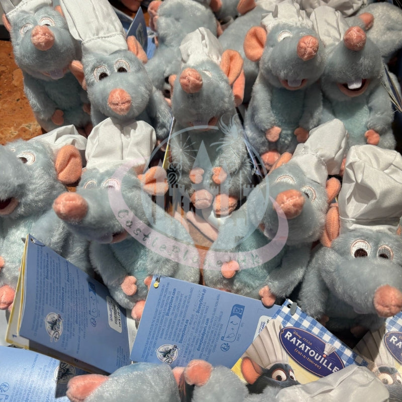 HKDL - Remy Ratatouille Chef Magnetic Shoulder Pal Plush【Ready Stock】