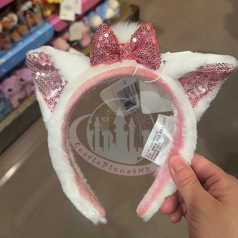 "Pre-Order" SHDR - Marie Cat Sequined Ears Headband