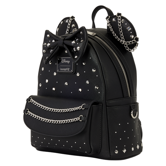 "Pre-Order" HKDL - Minnie Mouse Studs & Chains Mini Backpack