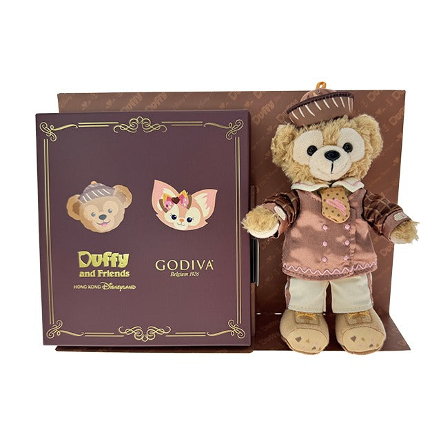HKDL - Duffy Mini Plush (Duffy and Friends x GODIVA Collection) "Plush Only"【Ready Stock】