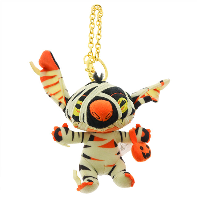 HKDL - Stitch Mummy Halloween Plush Key Chain (Halloween 2023)【Ready Stock】