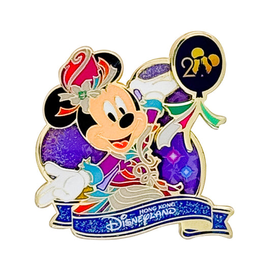 "Pre-Order" HKDL - Mickey Pin, HKDL 20th Anniversary Grand Celebration