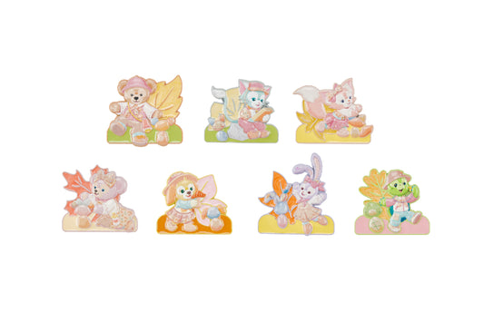 HKDL - Duffy and Friends 2-Piece Mystery Pin Blind Pack, Duffy and Friends Autumn Explorer 2026【Ready Stock】