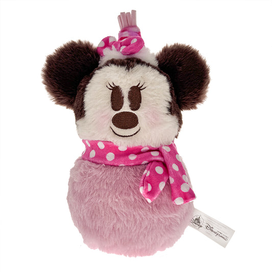 "Pre-Order" HKDL - Snowman Minnie Mouse Plush (2024 Xmas Christmas)