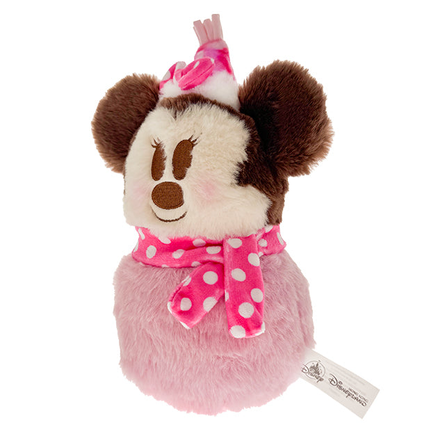 "Pre-Order" HKDL - Snowman Minnie Mouse Plush (2024 Xmas Christmas)
