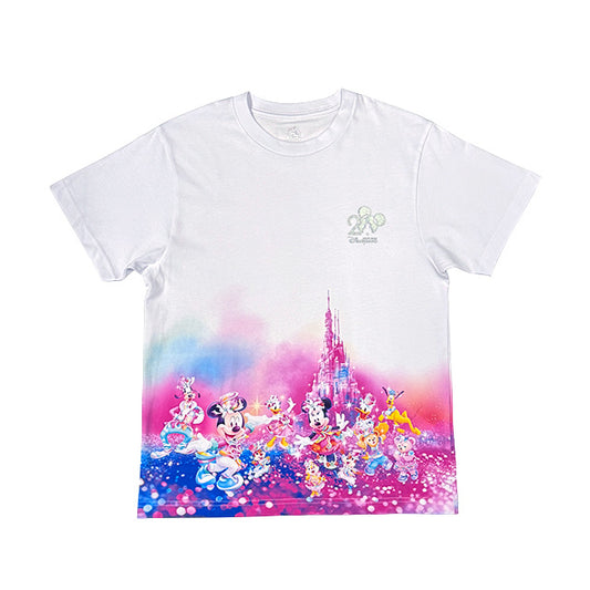 "Pre-Order" HKDL - Mickey & Friends Tee for Adults, HKDL 20th Anniversary Grand Celebration