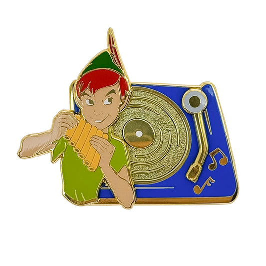 "Pre-Order" HKDL - Disney Vinyl Record Player Series – Peter Pan Limited Edition Pin