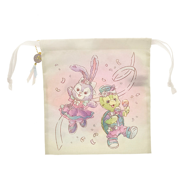 "Pre-Order" HKDL - CookieAnn, StellaLou & 'Olu Mel Drawstring Bag, HKDL 20th Anniversary Grand Celebration