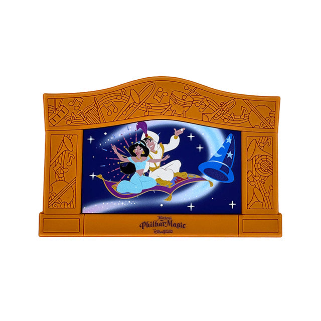 "Pre-Order" HKDL - Aladdin & Jasmine Theater Decoration Magnet, Mickey’s PhilharMagic 2026