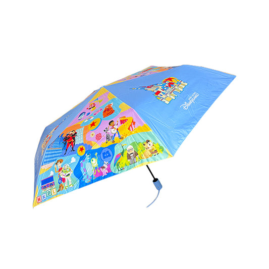 "Pre Order" HKDL - Park Logo Automatic Umbrella, Pixar Summer Squad 2026
