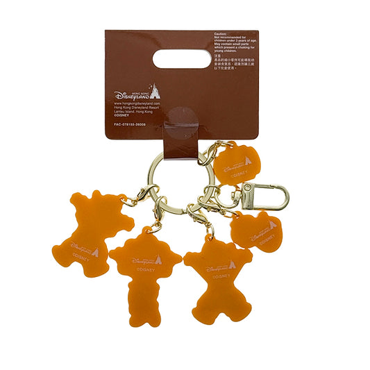 "Pre-Order" HKDL - Multi-charm Acrylic Keychain, Chip ’n’ Dale Grizzly Gulch 2026