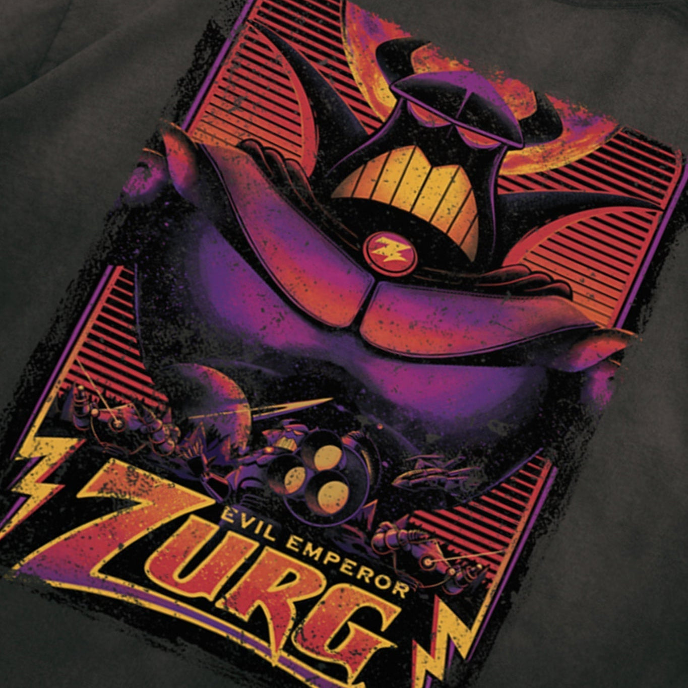 “Pre-order” HKDL - ZURG WASHED GRAPHIC BOXY TEE for Adults, TOY STORY X GROCERY 2026