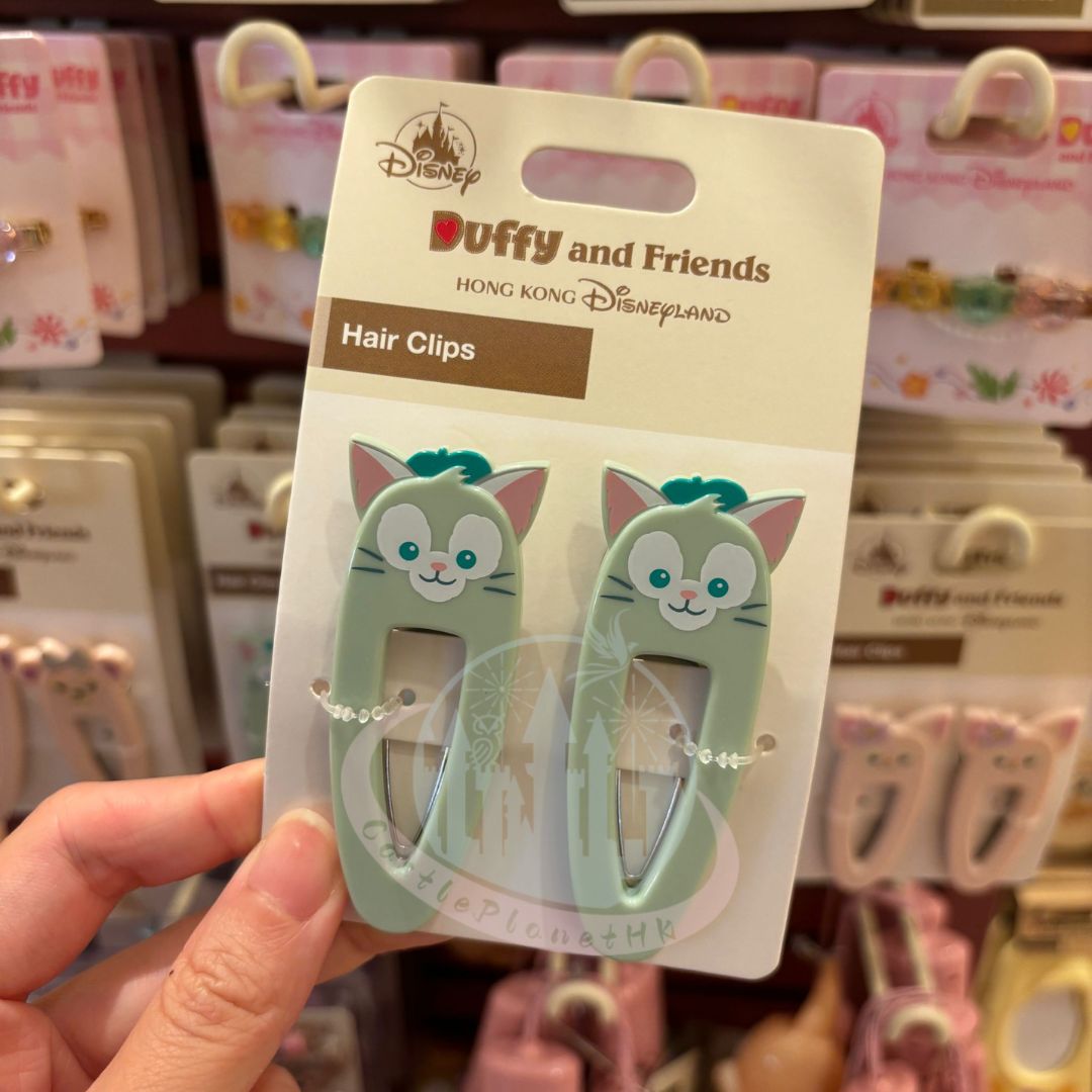 HKDL - Gelatoni Hair Clips, Duffy and Friends【Ready Stock】