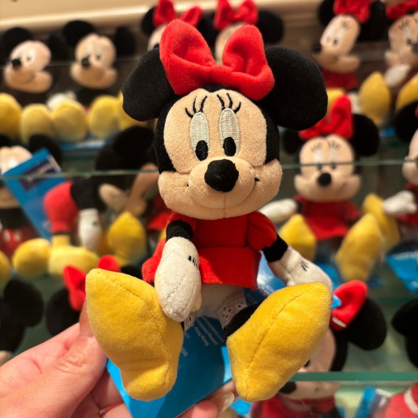 HKDL - Minnie Mouse Magnetic Shoulder Pal Plush【Ready Stock】