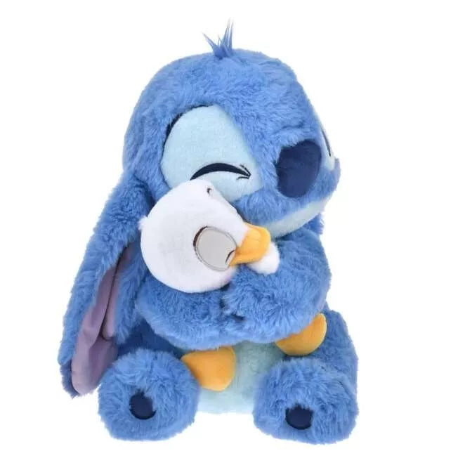 HKDL - Stitch Plush Hug With Duck (Disney Stitch Day Collection)【Ready Stock】