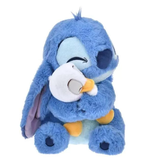 HKDL - Stitch Plush Hug With Duck (Disney Stitch Day Collection)【Ready Stock】